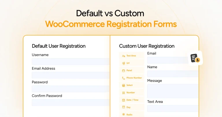 Default vs Custom WooCommerce Registration Forms – Which is Good